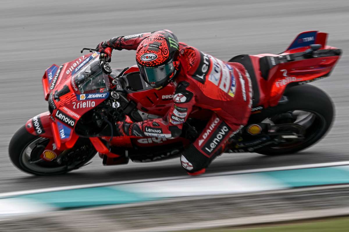 Bagnaia tops first practice session in Malaysia ahead of title rival Martin  | Flashscore.com.ng