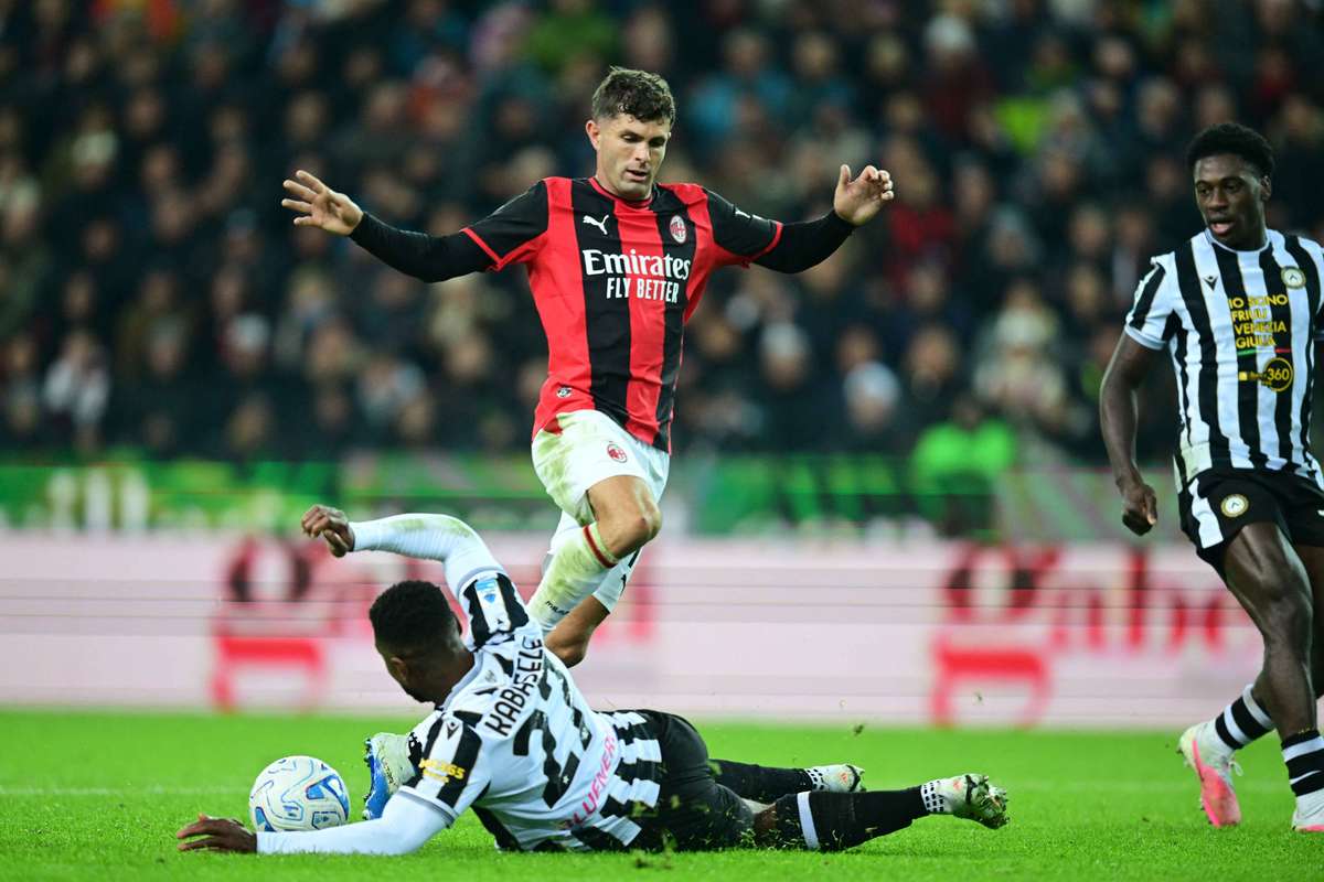 Serie A: AC Milan triunfa em Udine (0-2) e sobe ao quarto lugar ...
