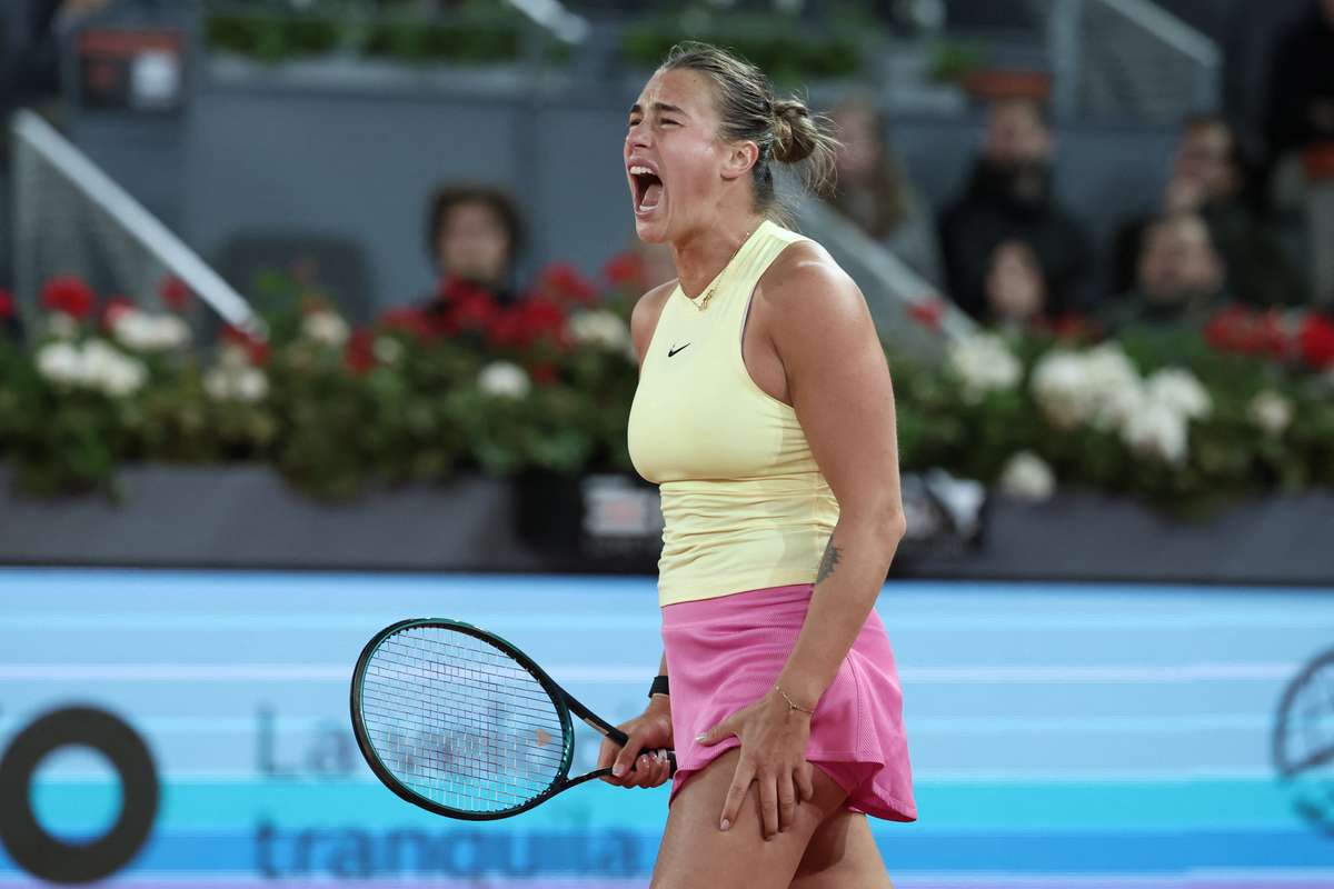 Sabalenka prepara a desforra com Swiatek na final do Open de Madrid