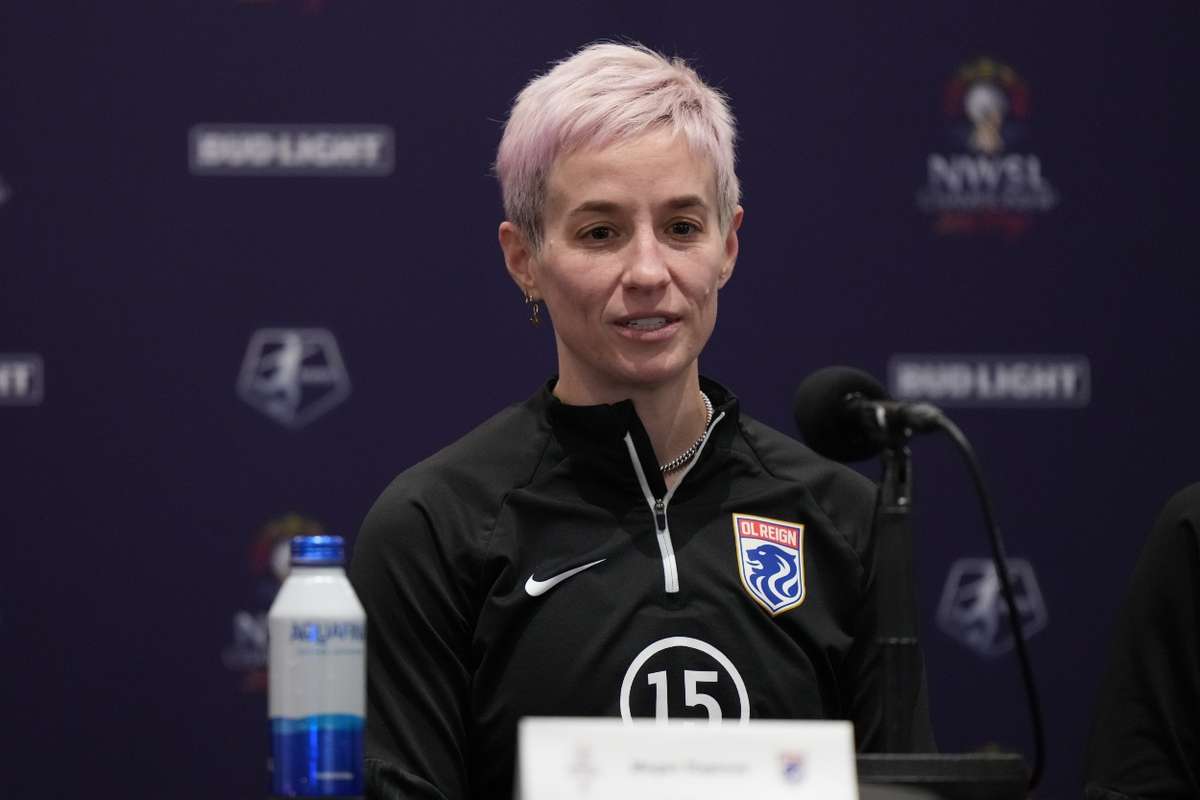 Rapinoe bids farewell as record NWSL crowd, sports greats pay tribute