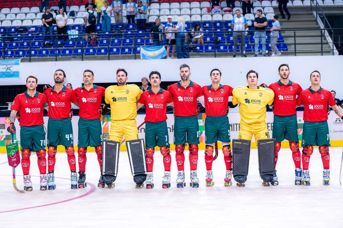 Portugal goleia Suíça por 10 a 0 na estreia do Mundial de hóquei em patins
