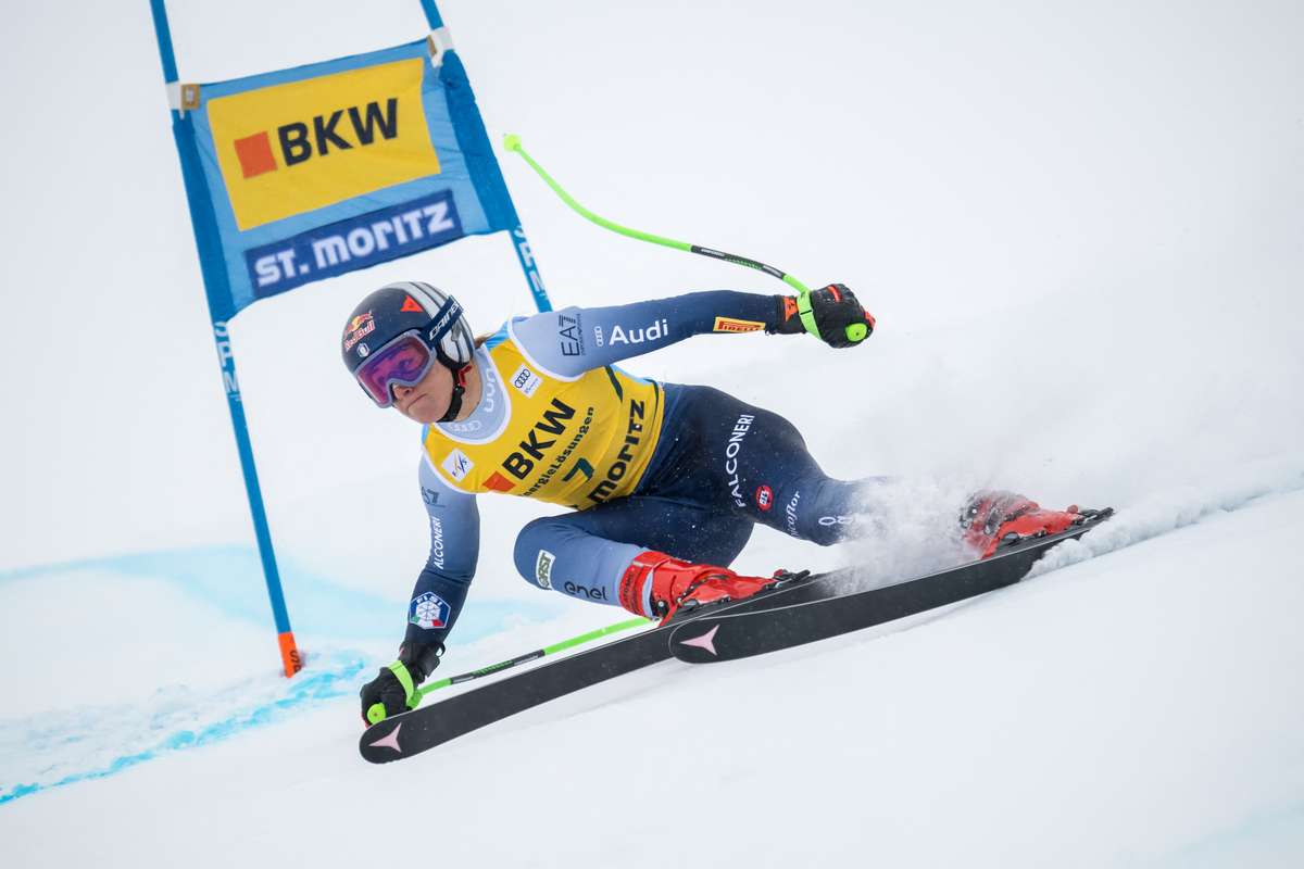 Italian Sofia Goggia skis to victory in opening St Moritz super-G race ...