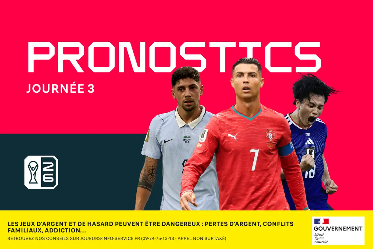 Coupe du monde 2026 : pronostics, meilleurs paris et cotes (3ᵉ journée)