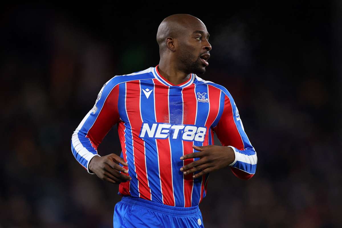 Jean-Philippe Mateta during a match for Crystal Palace.