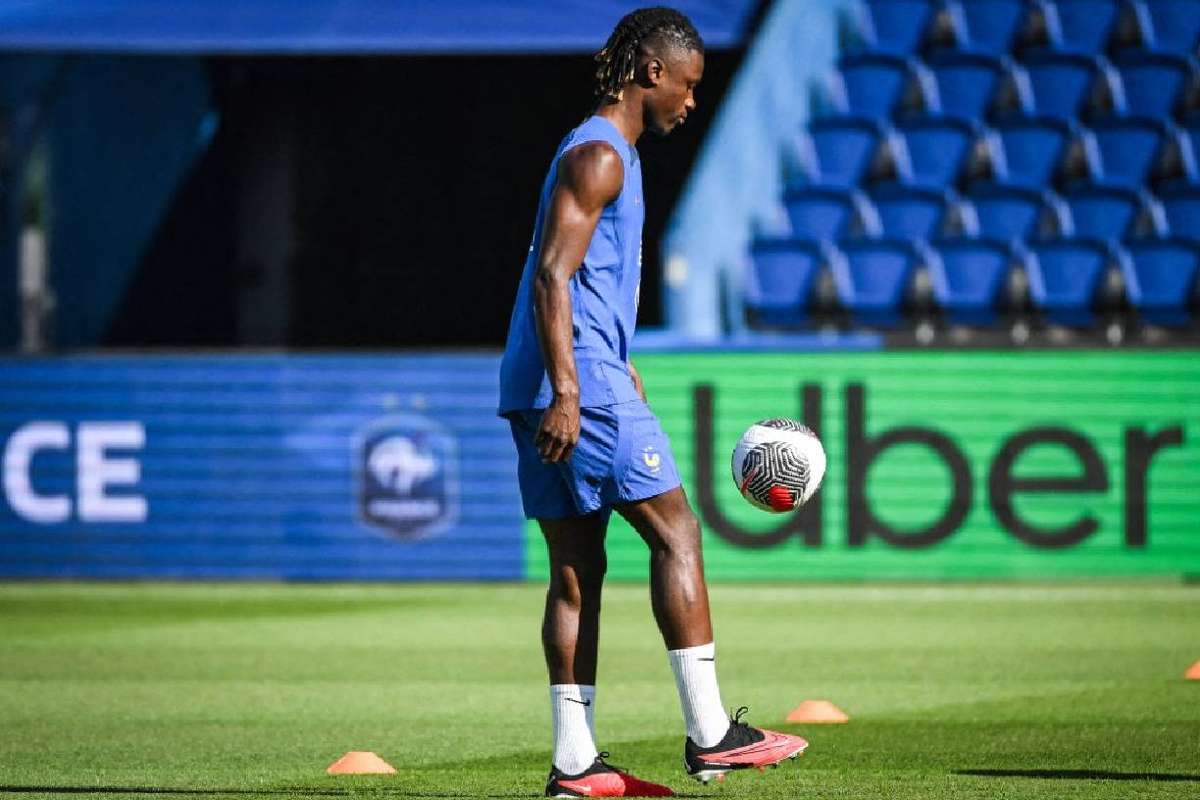 Eduardo Camavinga touché au genou à l'entraînement après un choc avec Ousmane Dembélé | Flashscore.fr