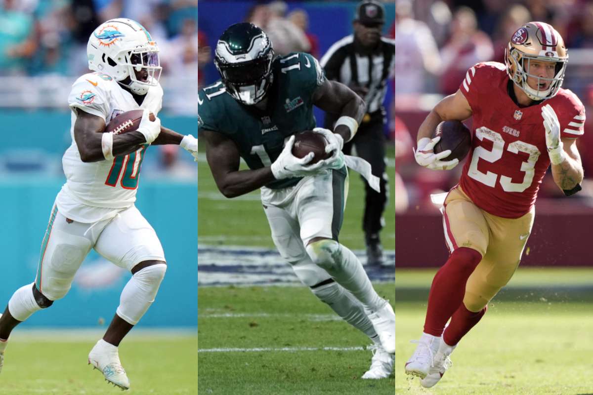 Tyreek Hill, AJ Brown Y Christian McCaffrey: Los Hombres Récord De La ...