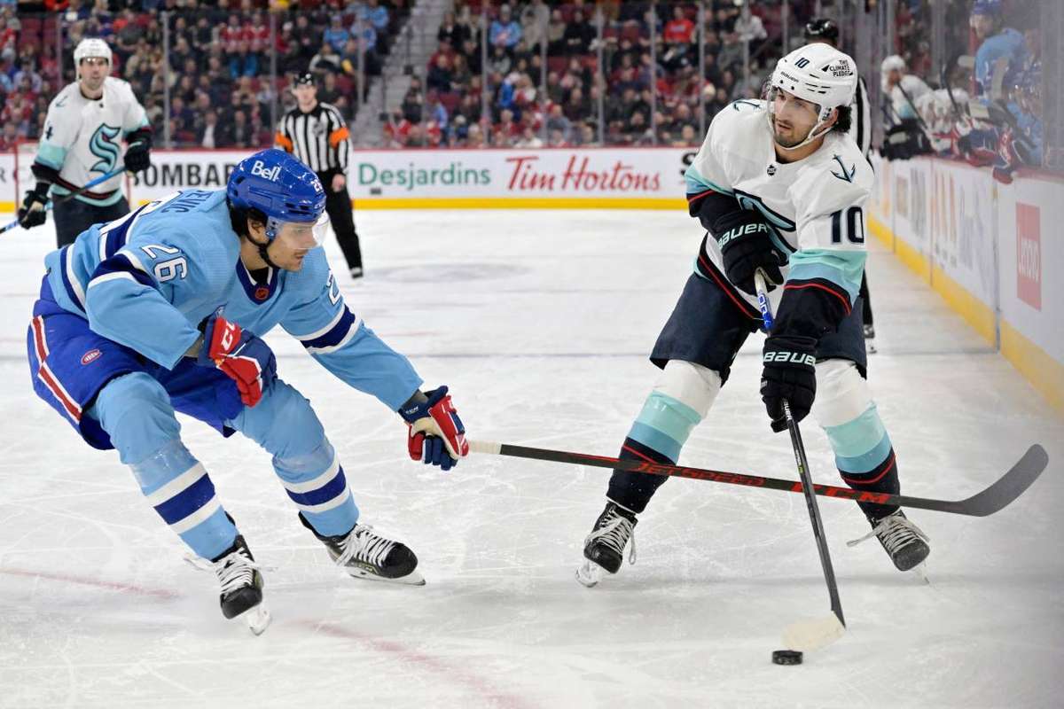 NHL Roundup: Kraken Blank Canadiens, Extend Winning Streak | Flashscore.com