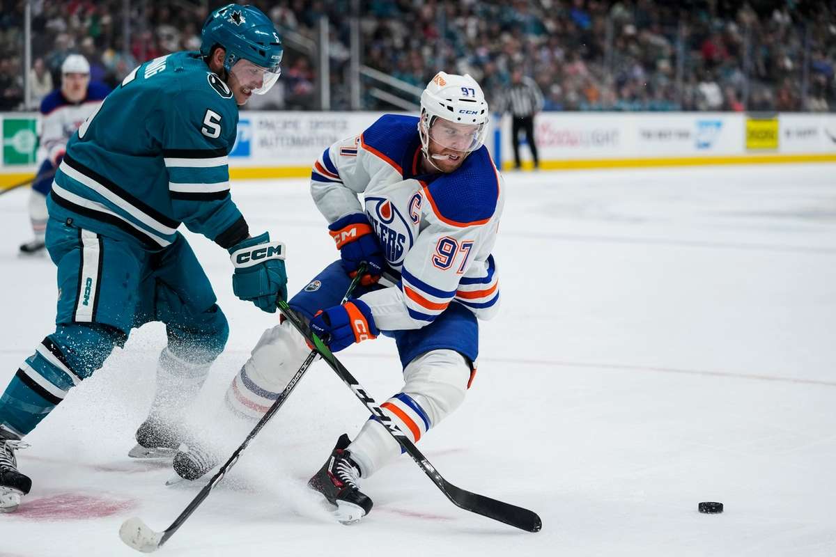 NHL Roundup: McDavid Leads Oilers Over Sharks, Record-setting Devils ...