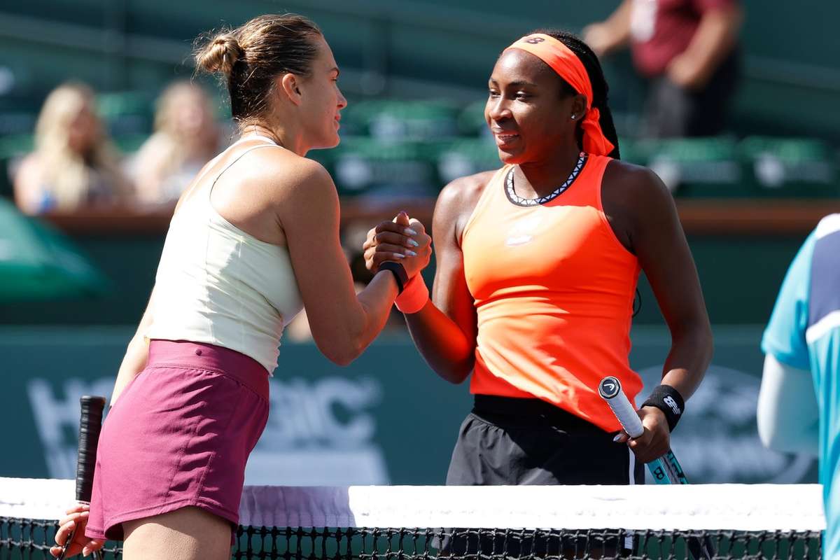 Coco Gauff En Aryna Sabalenka Treffen Elkaar Voor Het Eerst Op Grand ...