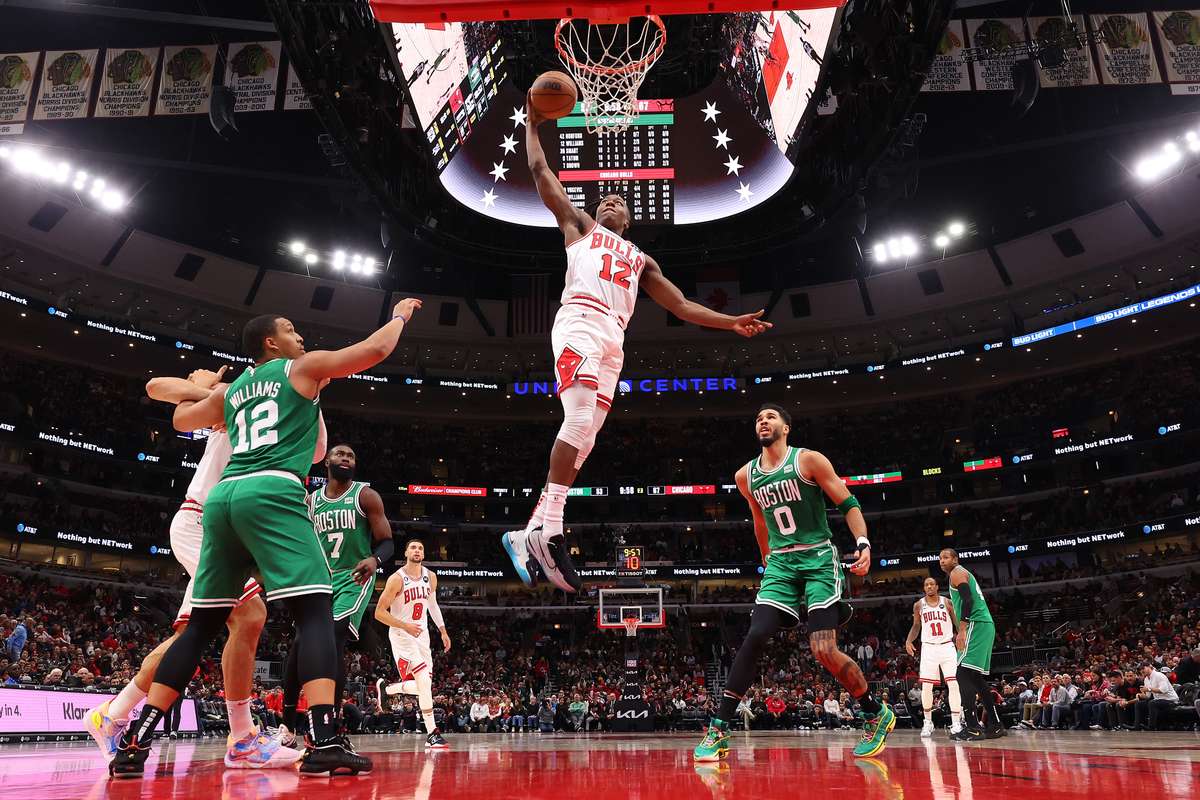 Em casa, Chicago Bulls derrota o Boston Celtics por 121 a 107, nba