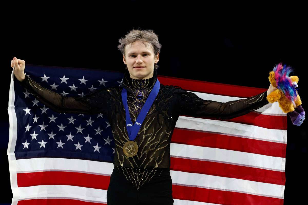 Ilia Malinin wins third straight gold at figure skating world championships | Flashscore.com