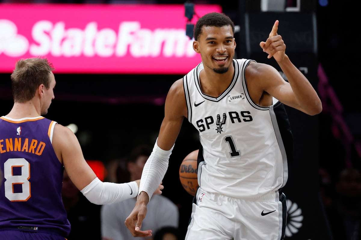 Victor Wembanyama prepara salto definitivo e mira o título da NBA com os Spurs
