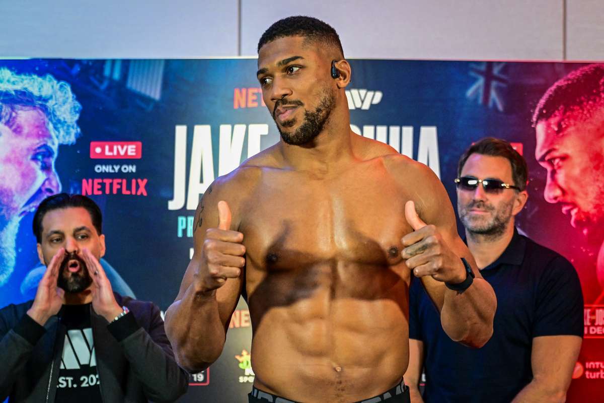 Boxing Jose Boxe: Joshua ha un vantaggio di 12 chili su Paul | Diretta.it