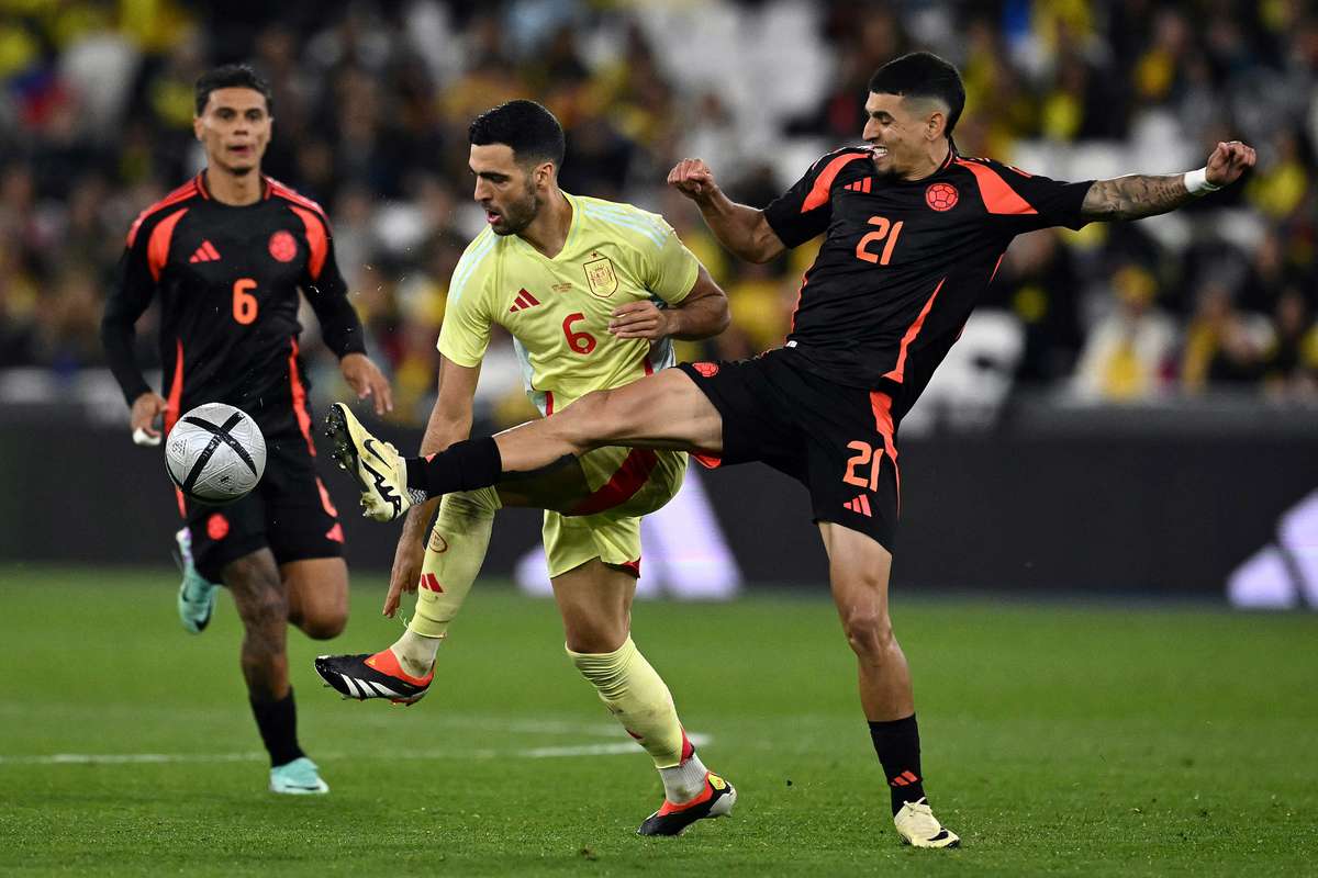 Daniel Munoz nets first goal for Colombia to earn victory over Spain | Flashscore.co.uk
