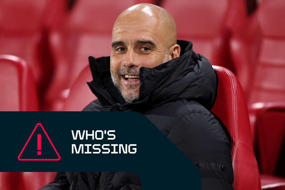 Who's Missing: Clean Bill Of Health For Guardiola And Man City ...