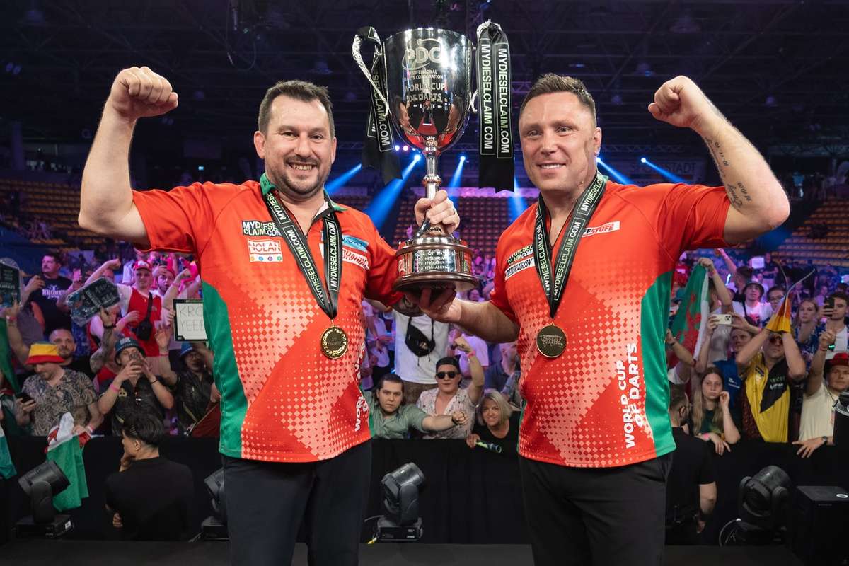 Price and Clayton deliver Wales' second World Cup of Darts title