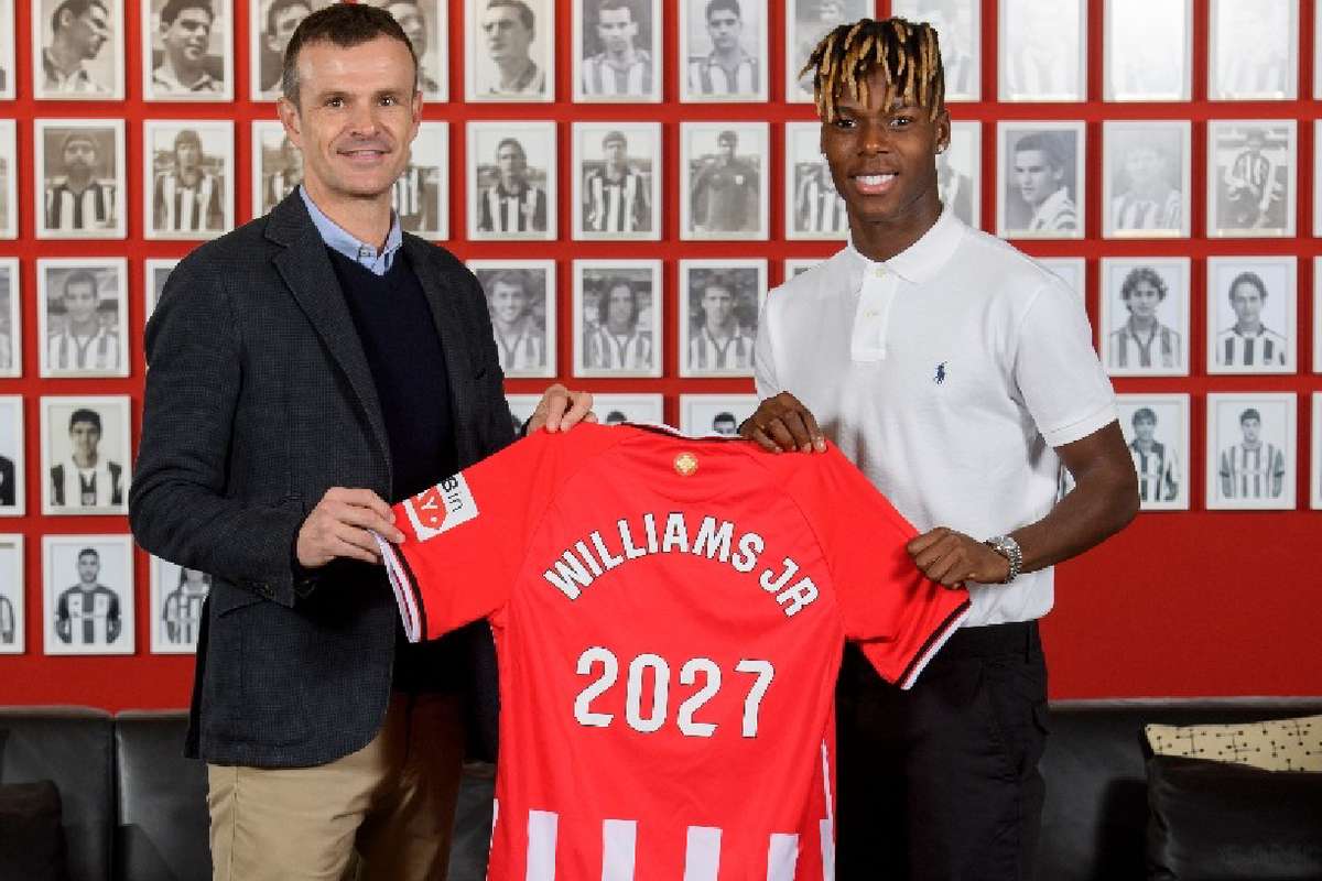 Fin al culebrón: Nico Williams renueva con el Athletic de Bilbao ...