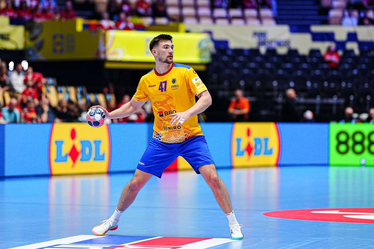 LIVE! România – Danemarca, la Europeanul de handbal masculin