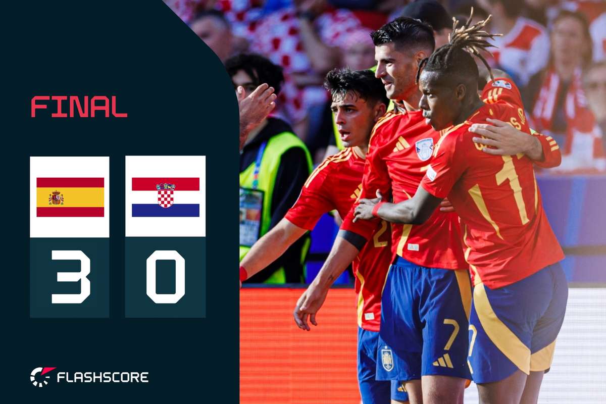 En directo en Flashscore EspañaCroacia, La Roja debuta en la Eurocopa Flashscore.co