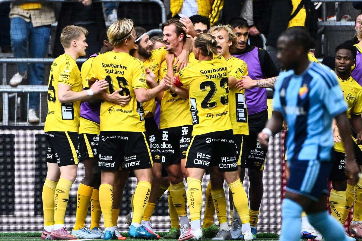 Elfsborg end Djurgarden's winning run as Hacken hammer Kalmar and Halmstad fight on