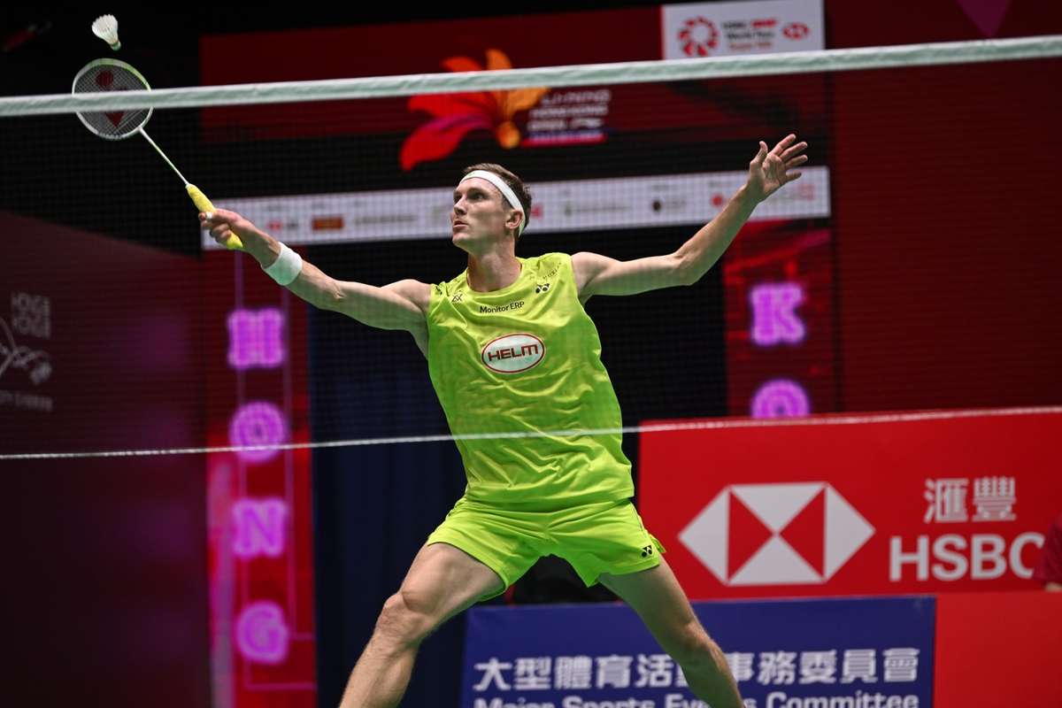 Superb Axelsen stuns Taiwanese world no. 6 again to set up Danish clash ...