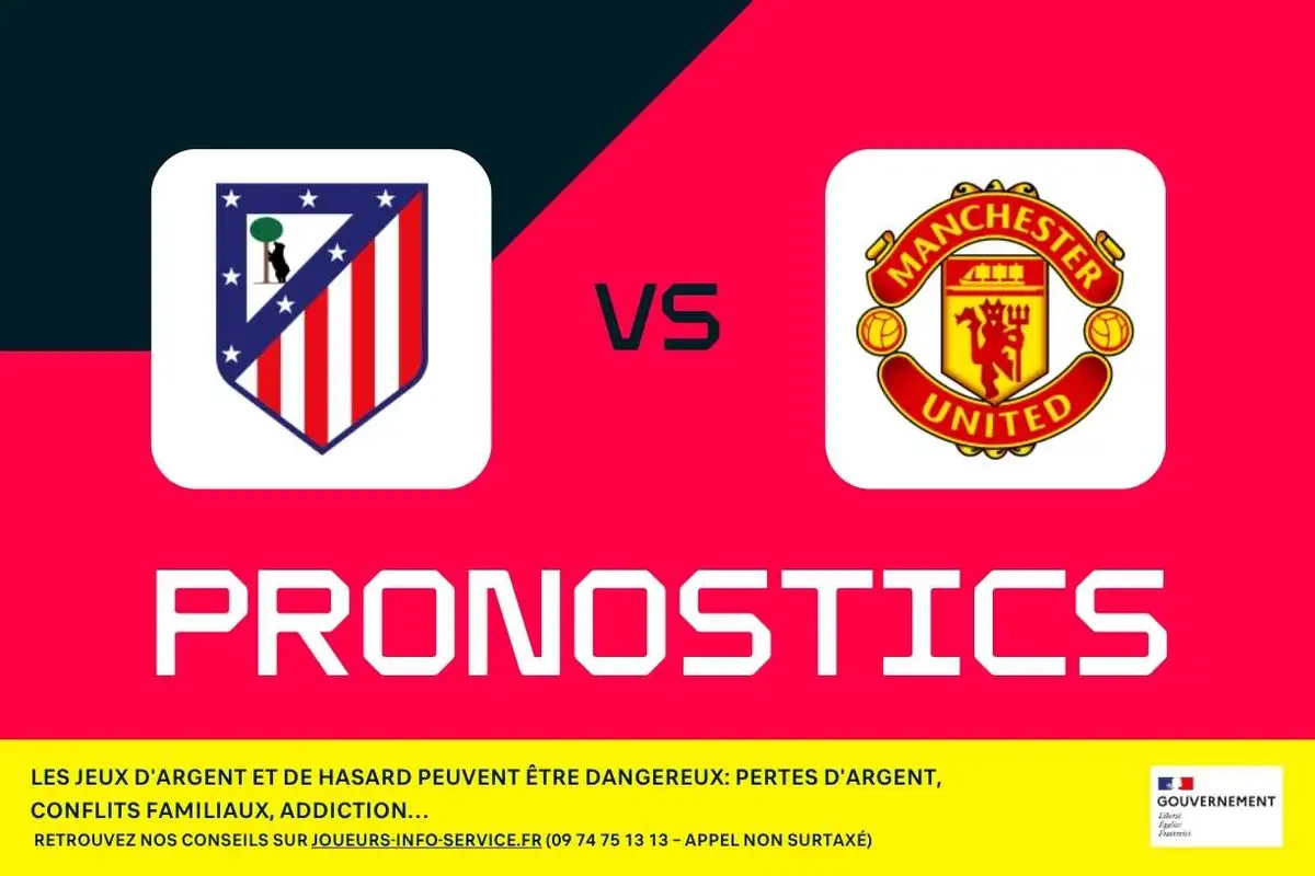 Atlético de Madrid - Man United : pronostics, meilleurs paris et cotes (Ligue des champions)