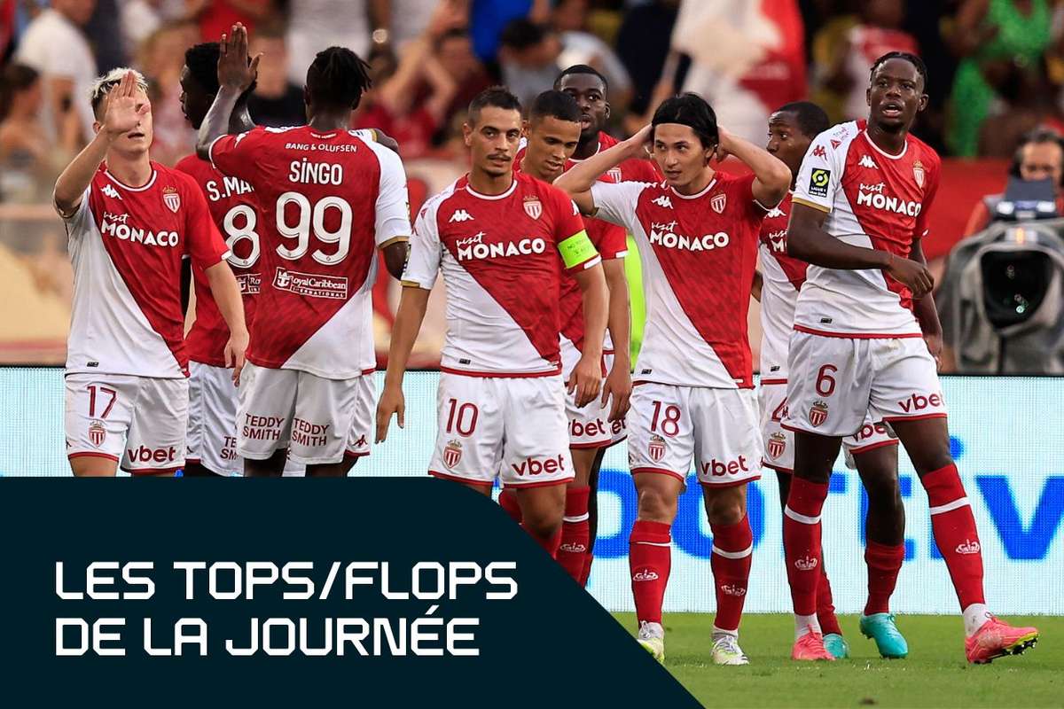 Tops/Flops L1 : Monaco Leader, Marseille Et Le PSG Calent, Lyon S ...