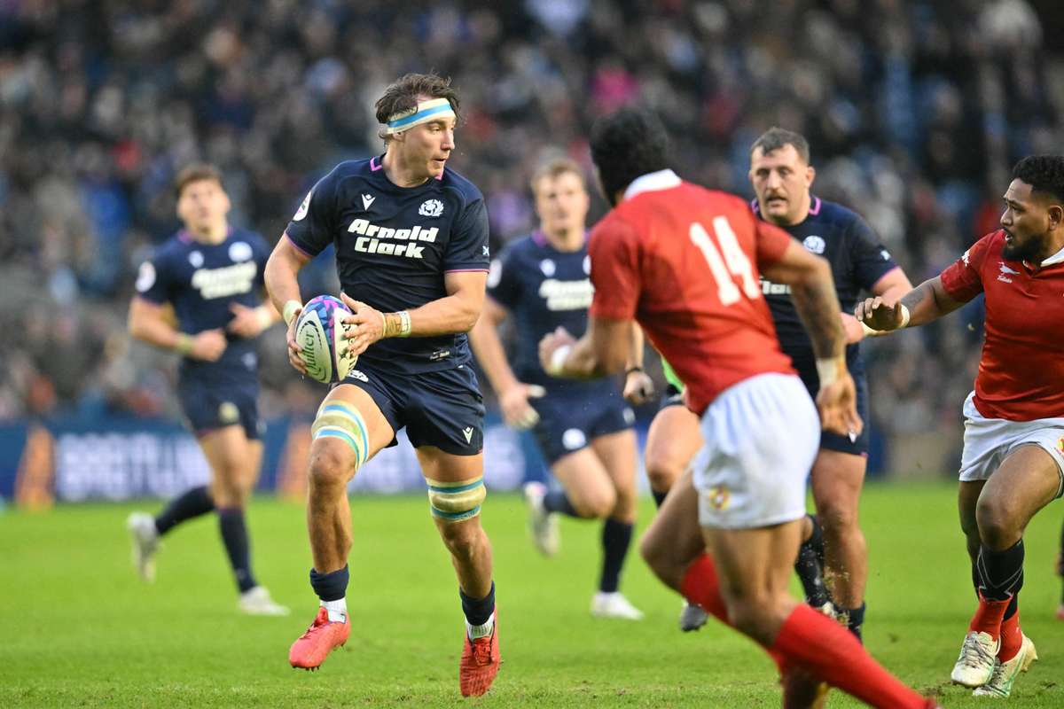 Eight-try Scotland rout Tonga to sign off Autumn Nations campaign ...