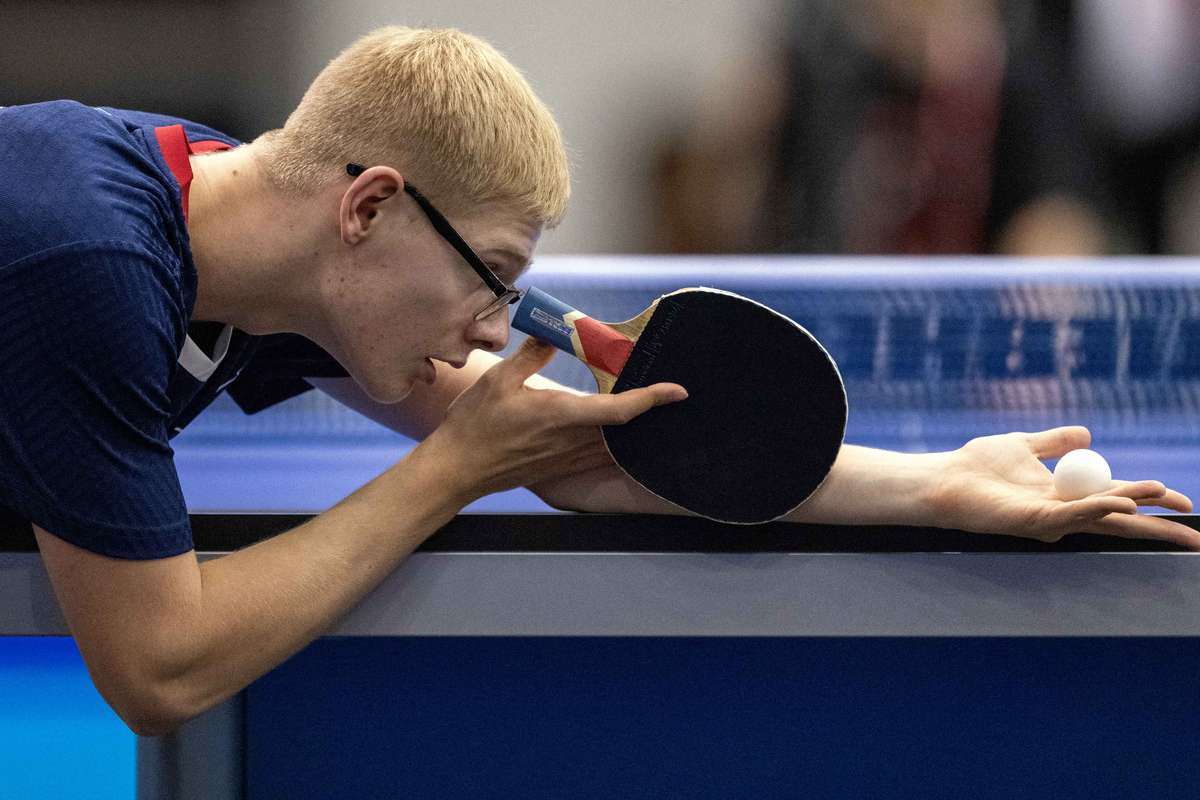 Tennis de table Entrée tranquille pour Félix Lebrun aux Championnats