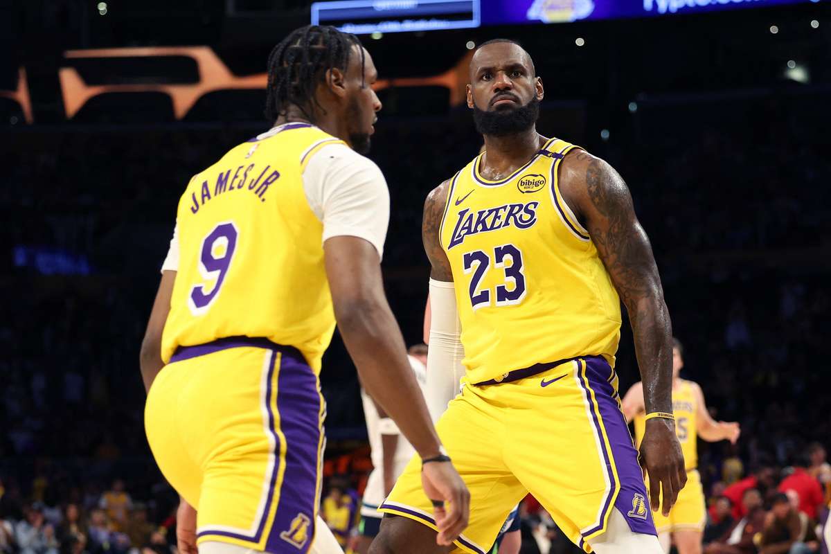 LeBron And Bronny James Make NBA History With Father-son Appearance ...