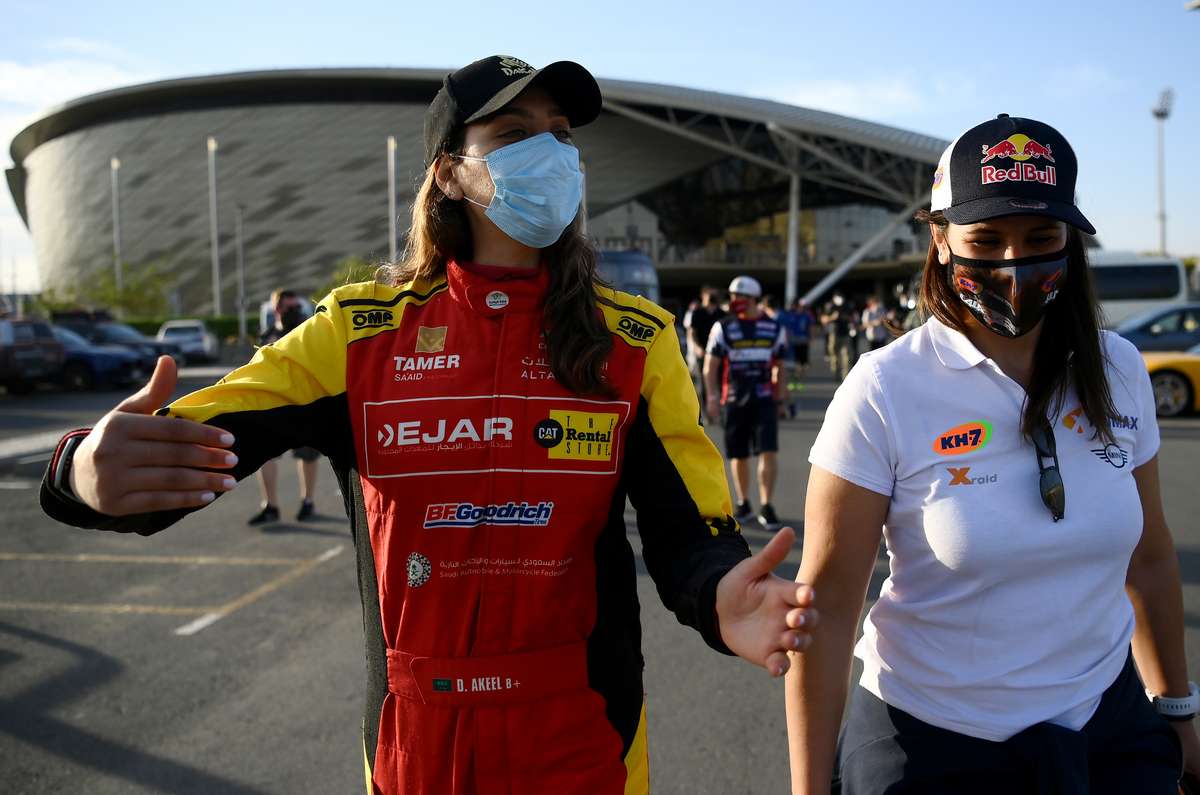 Akeel carries extra baggage as a Saudi woman at the Dakar Rally ...