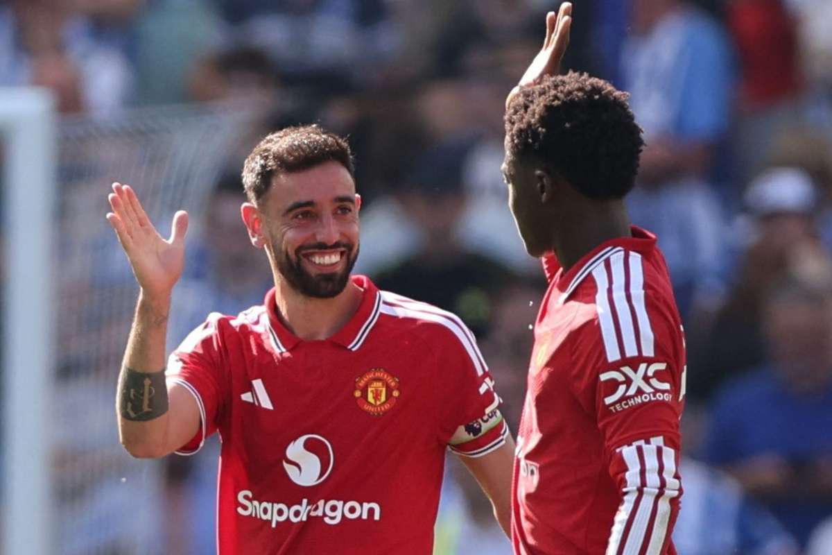 Bruno Fernandes faz história na Premier League com recorde de assistências. Bruno Fernandes faz história na Premier League com recorde de assistências.