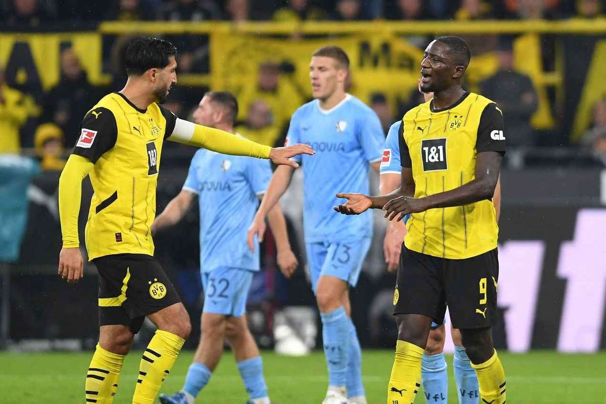 Borussia Dortmund gets up from its knees, makes up for losses and wins against VfL Bochum