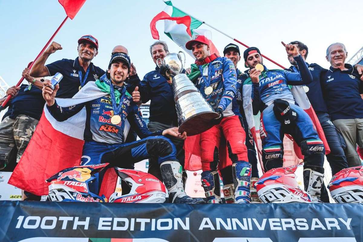 Portugal termina Seis Dias de Enduro em 12.º e Itália brilha com título mundial