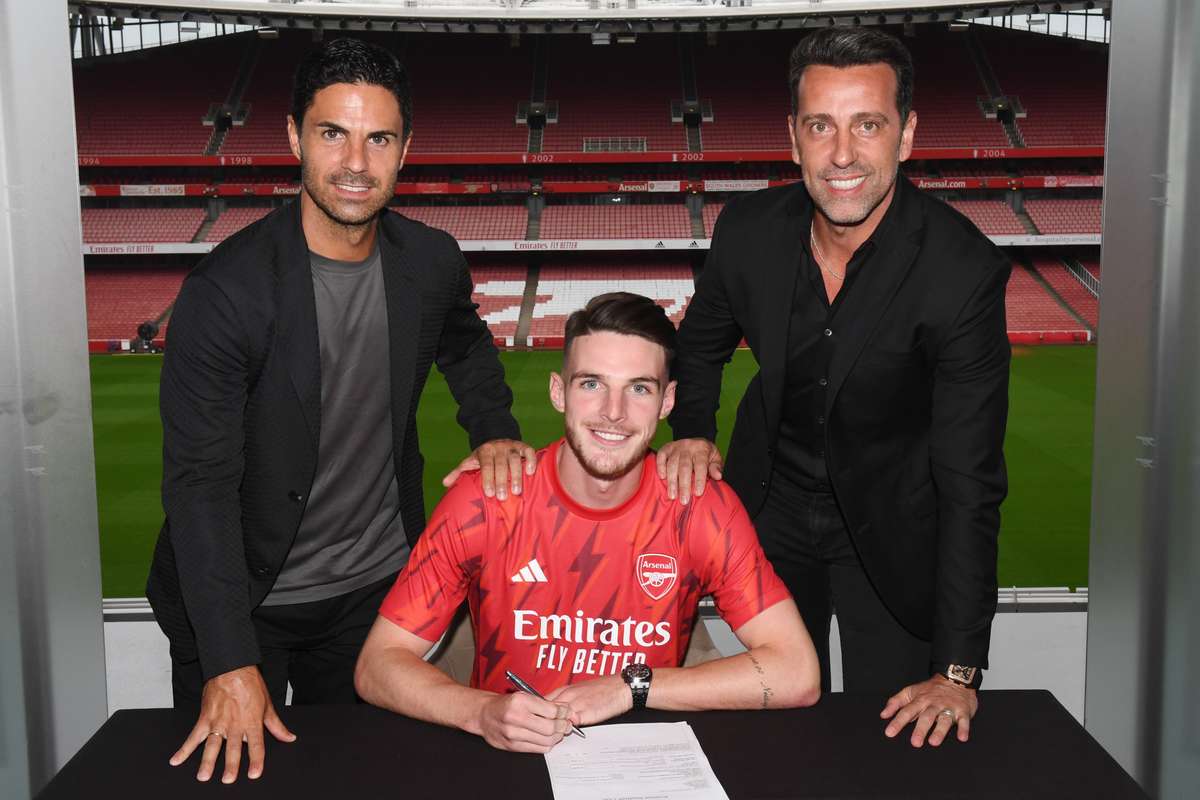 Arsenal sign midfielder Declan Rice from West Ham for record fee ...