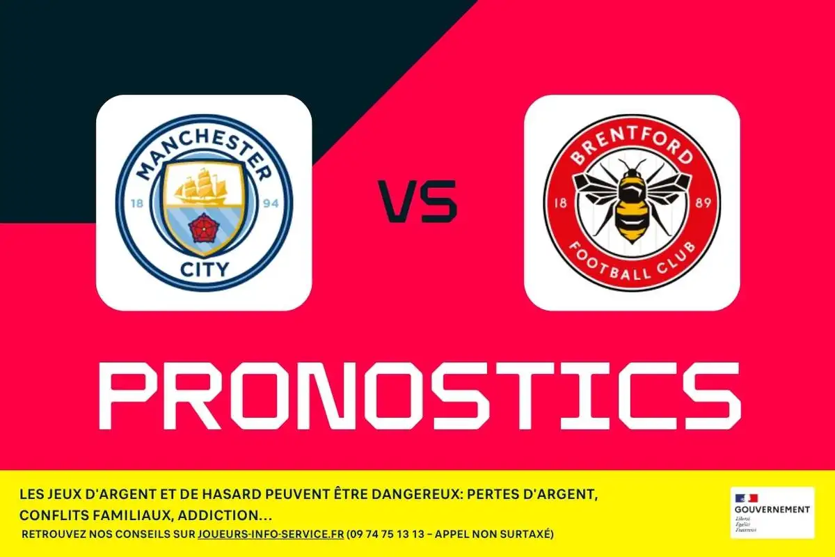 Manchester City - Brentford : pronostics, meilleurs paris et cotes (Premier League)