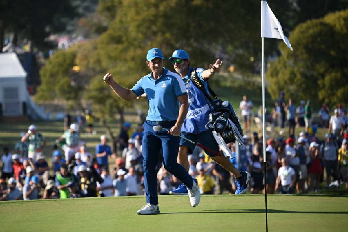 Grand spectacle sur les four balls de la Ryder Cup, l'Europe augmente