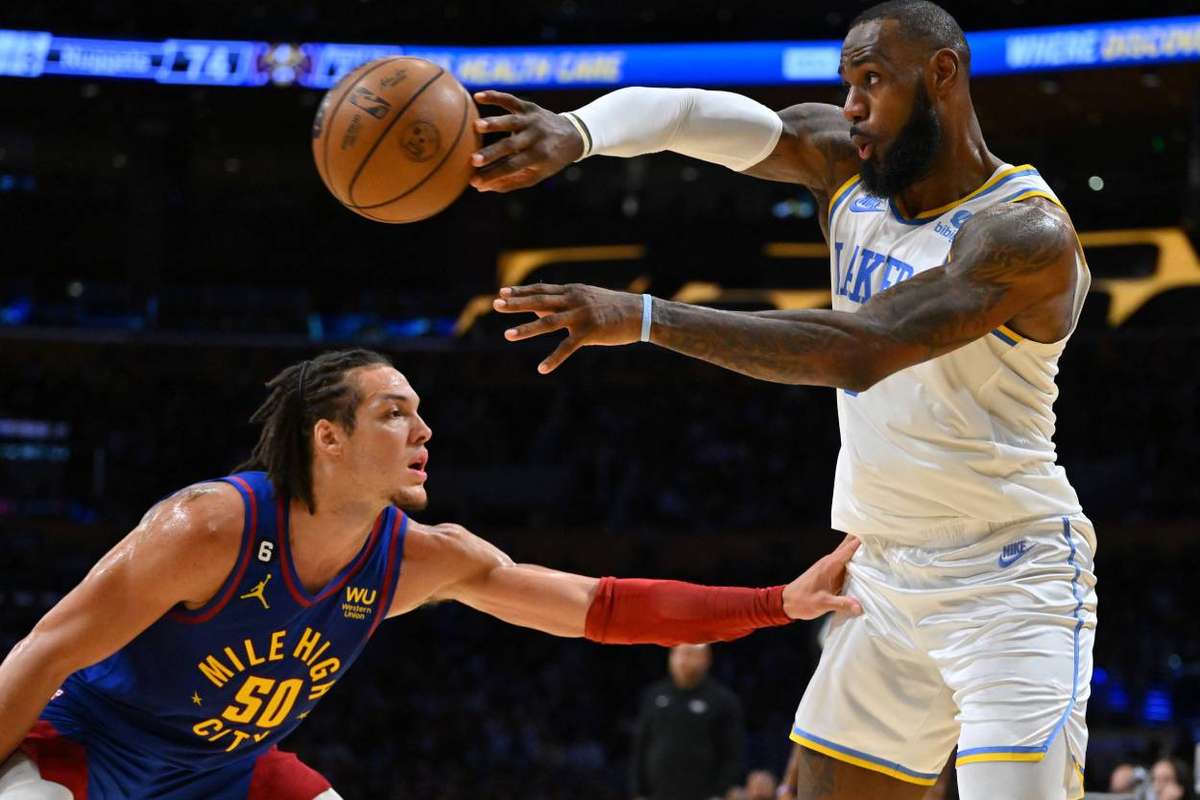 NBA roundup: LeBron James, Anthony Davis lead Lakers to first win ...