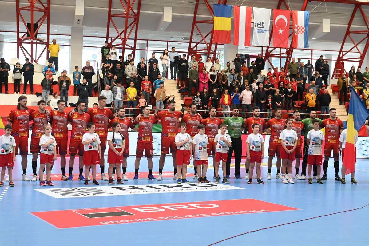 Grupă tare pentru România la Campionatul European de handbal masculin