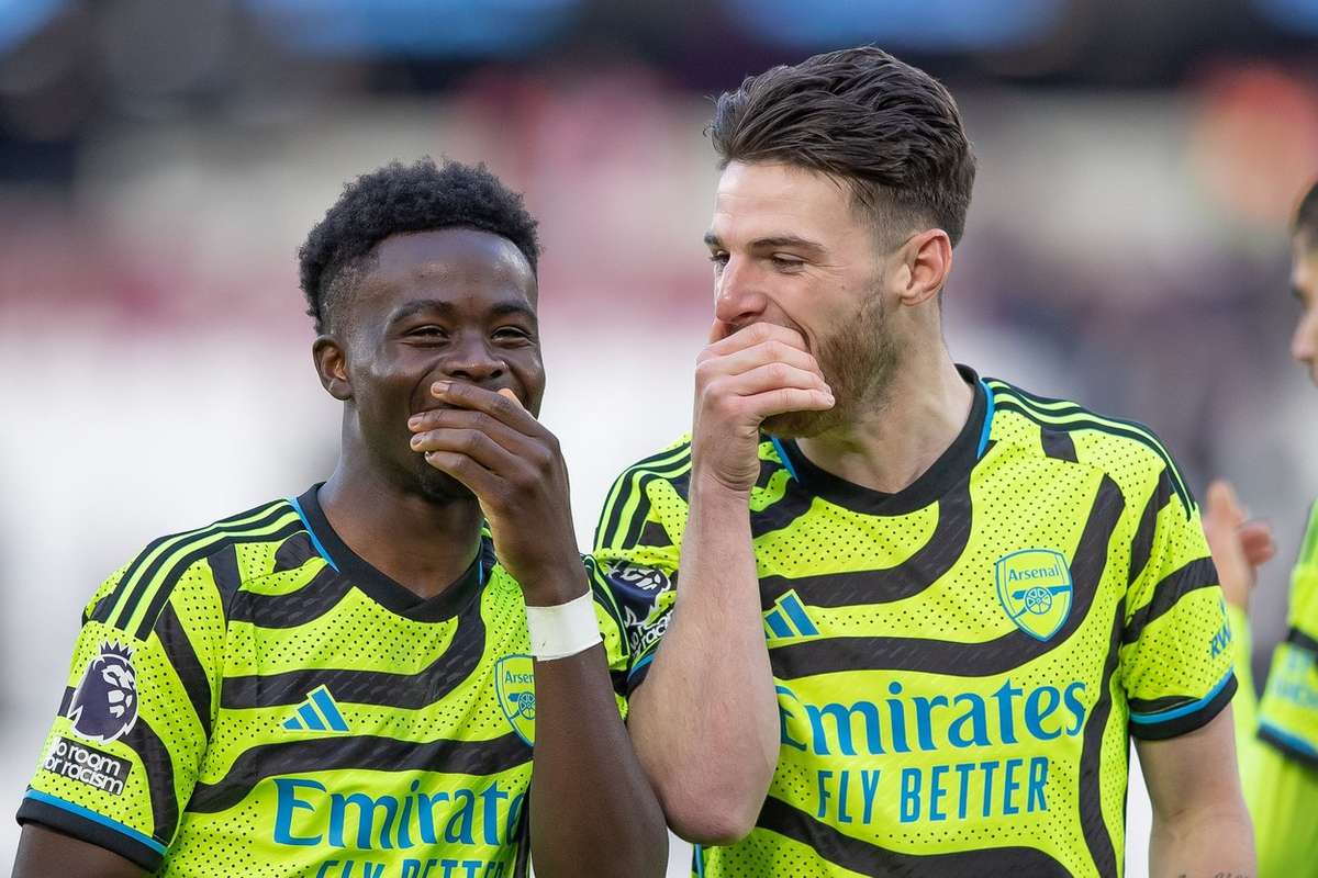 We Went For The Kill Bukayo Saka And Declan Rice Lead Arsenal To