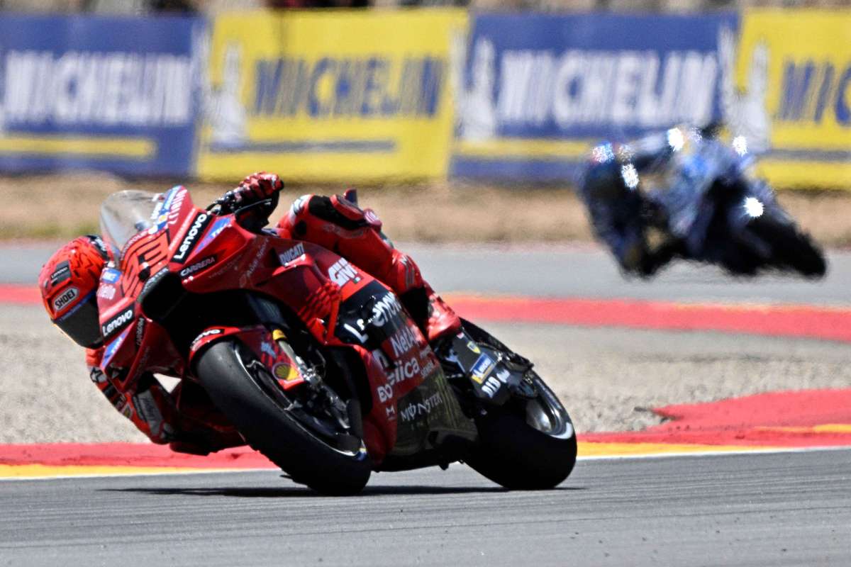 MotoGP: Marc Márquez vince la gara sprint di Aragona davanti al ...