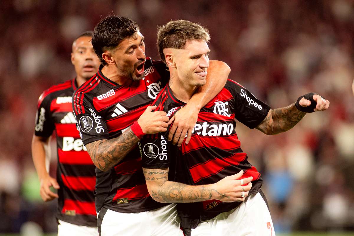 Flamengo vence Estudiantes, mas sofre gol no fim e deixa duelo aberto ...