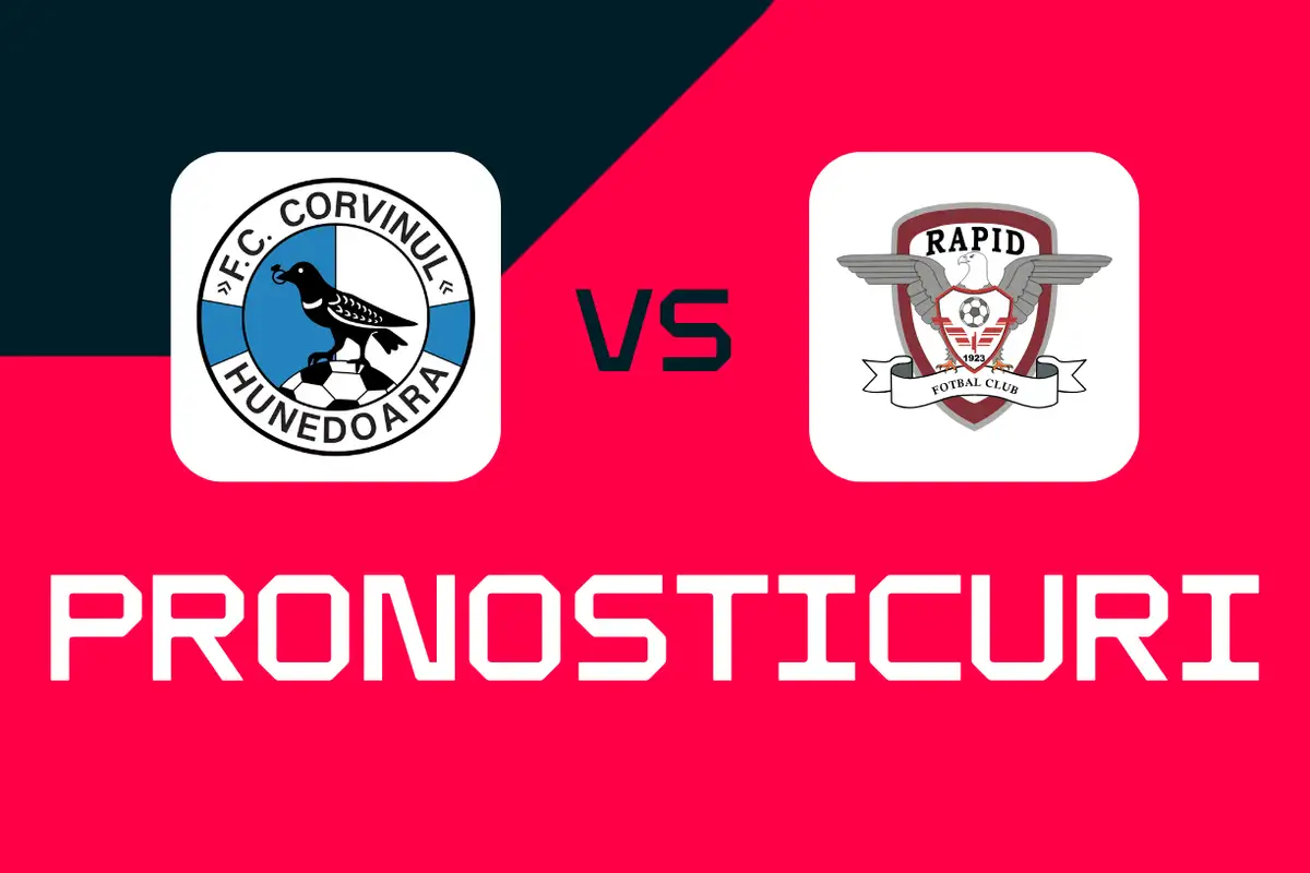Corvinul – Rapid: Pronosticuri, cele mai bune pariuri și cote Cupa României