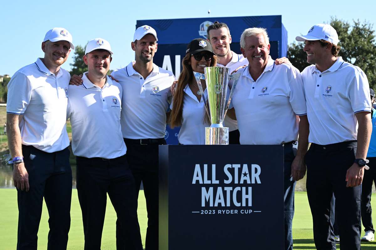 En golf aussi, Novak Djokovic gagne, à l'occasion de la Ryder Cup à