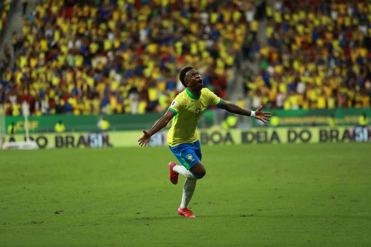 Eliminatoria sudamericana vinicius el gol es un poco de alivio