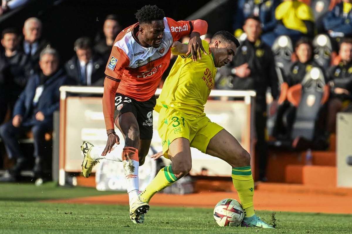 Nantes teaches Lorient a lesson in realism as good streak comes to an end