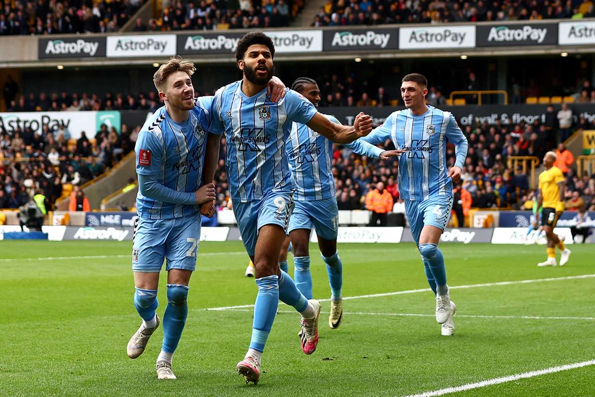 Simms Bags Brace As Coventry Stun Wolves To Reach FA Cup Semis ...