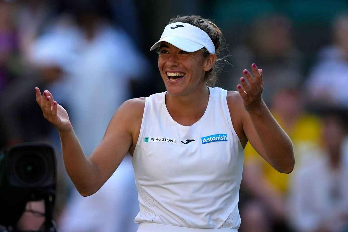 Solana Sierra cashing in on good fortune to go on Wimbledon run