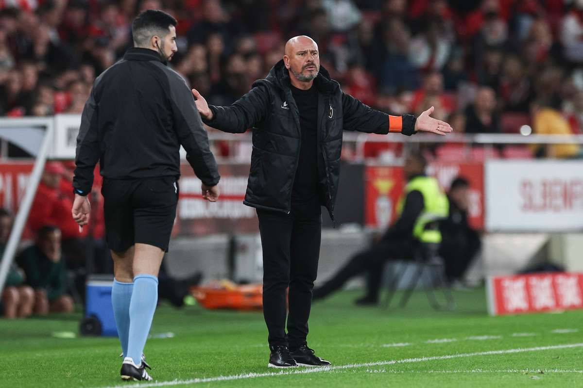 Ricardo Velho após o empate com o Benfica na Luz: «Hoje