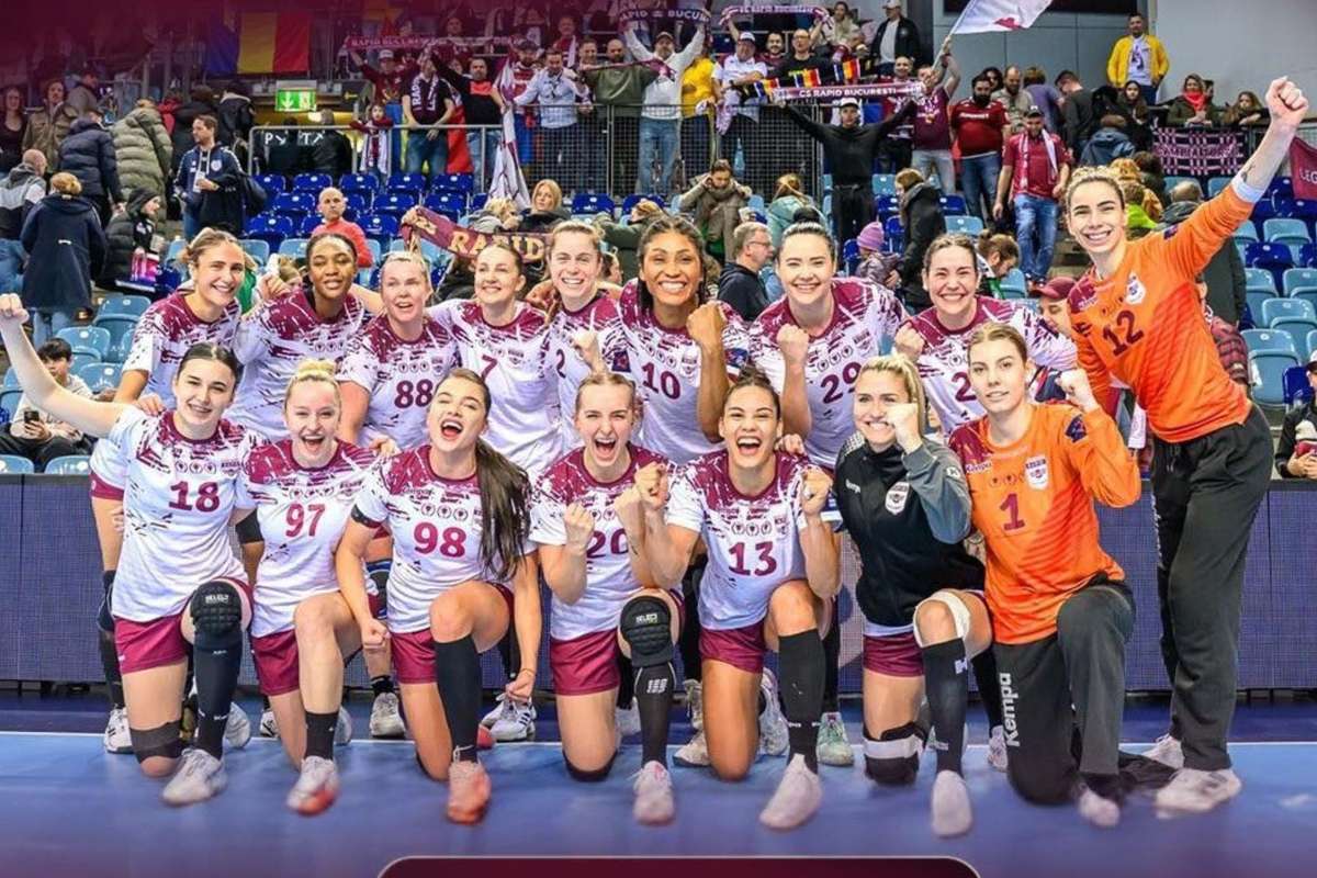Emix Rapid Fast Cs CS Rapid Bucureşti s-a calificat în sferturile EHF European League ...